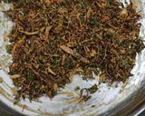 A picture of step 1 of Noni saag bhajiya.