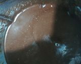 A picture of step 3 of Nutella chocolate spread at home.