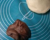 Foto langkah ke 5 dari resep Bakpao Marmer Cokelat.