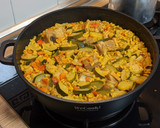 Foto del paso 6 de la receta: Trigo tierno con costillas al curry con leche de coco