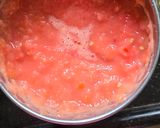 A picture of step 2 of Sprout chana chaat.