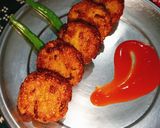 पोहा आलू बाइट्स रेसिपी चरण 7 फोटो