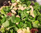 A picture of step 3 of Chicken and Fig Salad with Roasted Feta and Figs.