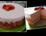 Foto langkah ke 13 dari resep Strawberry Mousse Torte (Strawberry Charlotte).