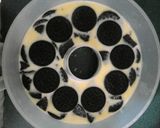 Foto langkah ke 3 dari resep Pudding Oreo.