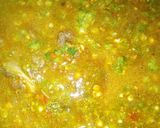 A picture of step 3 of Okro soup.
