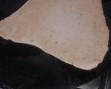 A picture of step 3 of Ajwain parantha.