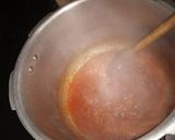 A picture of step 3 of Aloo mater ka simple salan.