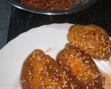 Kínai édes - chilis szezámmagos csirke recept fázis 3 fotója