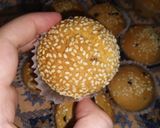 عکس مرحله 2 از دستور 🍪کوکی نرم با شکلات چیپسی و سکه ای 🍫 در توستر