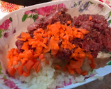 Foto del paso 4 de la receta: Hamburguesa casera con tallarines