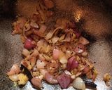 A picture of step 3 of Soya Lentil Curry.