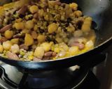 A picture of step 7 of Dhaba style spicy mixed dal (with and without egg).
