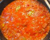 Sütőben sült csirkés rizseshús/ Paella recept fázis 5 fotója