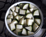Foto del paso 1 de la receta: Budín al horno de zapallo Italiano o calabacín
