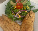 Foto del paso 7 de la receta: Filete de pescado al curry empanizado con harina de avena y amaranto, hechas en horno