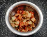 A picture of step 4 of Instant Mango Pickle.