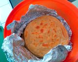 A picture of step 8 of Soft layers chapatis.