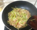 韭黃炒雞里肌肉的食譜步驟3照片