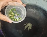 A picture of step 2 of Matar mushroom.