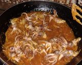 Foto langkah ke 4 dari resep Kepala cumi saus tiram pedas🍲.