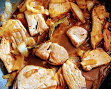 Foto del paso 2 de la receta: Atún encebollado con patatas al microondas