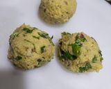 A picture of step 5 of Masala vadai(paruppu vadai).