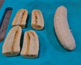Foto langkah ke 1 dari resep Lumpia Pisang Lumer Matcha.