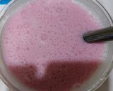 A picture of step 2 of Rose Lassi.