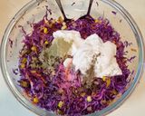 عکس مرحله 4 از دستور سالاد کلم بنفش و ذرت🥗