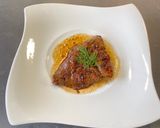 Une image de l'étape 1 de Foie de veau au vinaigre de framboises.