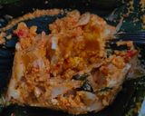 Foto langkah ke 5 dari resep Botok telur asin plus jamur.