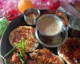 A picture of step 2 of Uthappam.