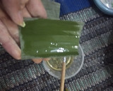 Foto langkah ke 8 dari resep Kue Tok/ Kue Ku Isi Kacang Hijau.