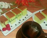 Foto langkah ke 8 dari resep Ogura Pandan Cake Oven Tangkring.