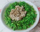 Hình bước làm 6 của món Canh HOA THIÊN LÝ nấu cua đồng