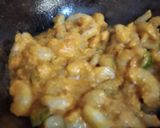 A picture of step 4 of Prawn chukka.