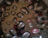 A picture of step 1 of Jamun kala khatta.