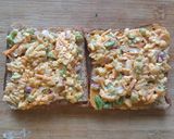 A picture of step 3 of Tandoori mayo vegetable grilled Sandwich.
