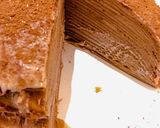 Foto langkah ke 6 dari resep Milo Mille Crepe.
