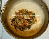 A picture of step 6 of Cheesy Béchamel Sauce Penne Pasta.