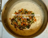 A picture of step 6 of Cheesy Béchamel Sauce Penne Pasta.