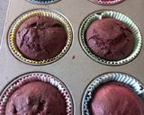 Une image de l'étape 12 de Cupcakes 🧁red velvet betterave cœur coulant chocolat🍫.