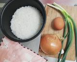 山中煮食・蛋炒飯的食譜步驟1照片
