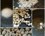 A picture of step 4 of Sweet Makhana/lotus seeds.