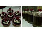 Foto langkah ke 5 dari resep Pudding Blackforest in Cup.
