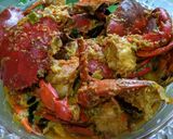 Foto langkah ke 3 dari resep Kepiting Santan Pedas.