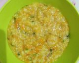 Foto langkah ke 10 dari resep Mpasi 8m+ risoto ikan kembung, wortel, buncis.