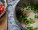 A picture of step 2 of Ragi flour chilla.