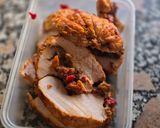 Foto del paso 4 de la receta: Pechuga de pavo rellena de piquillos